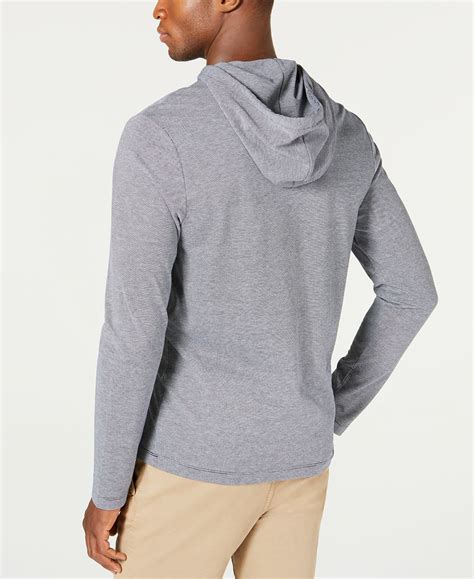 Michael Kors Birdseye Weave Hoodie T